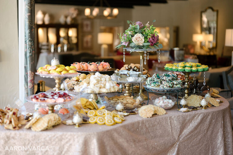 48 epic cookie table longue vue club(pp w768 h511) - Noelle + Mark | Longue Vue Club Wedding Photos