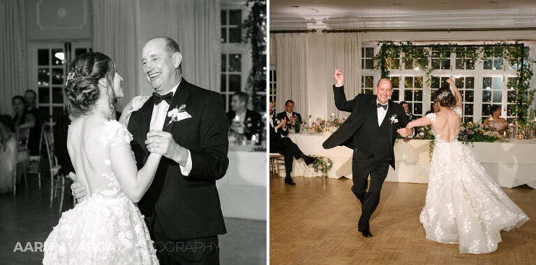54 longue vue club bride surprise dance dad(pp w768 h381) - Noelle + Mark | Longue Vue Club Wedding Photos