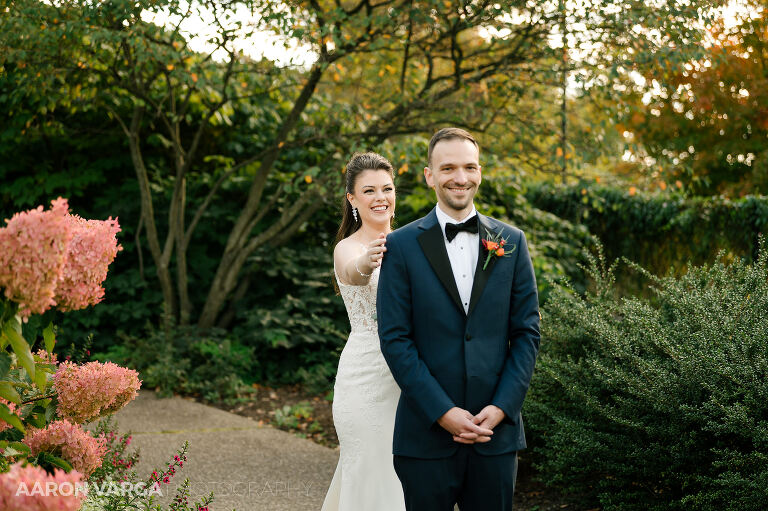 07 first look at phipps conservatory 1(pp w768 h511) - Sarah + Alex | Phipps Conservatory Wedding Photos
