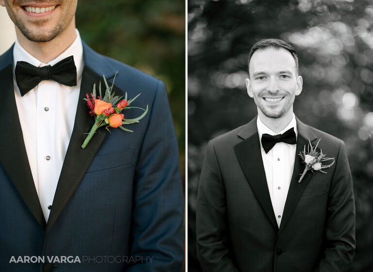 18 groom portrait(pp w768 h561) - Sarah + Alex | Phipps Conservatory Wedding Photos