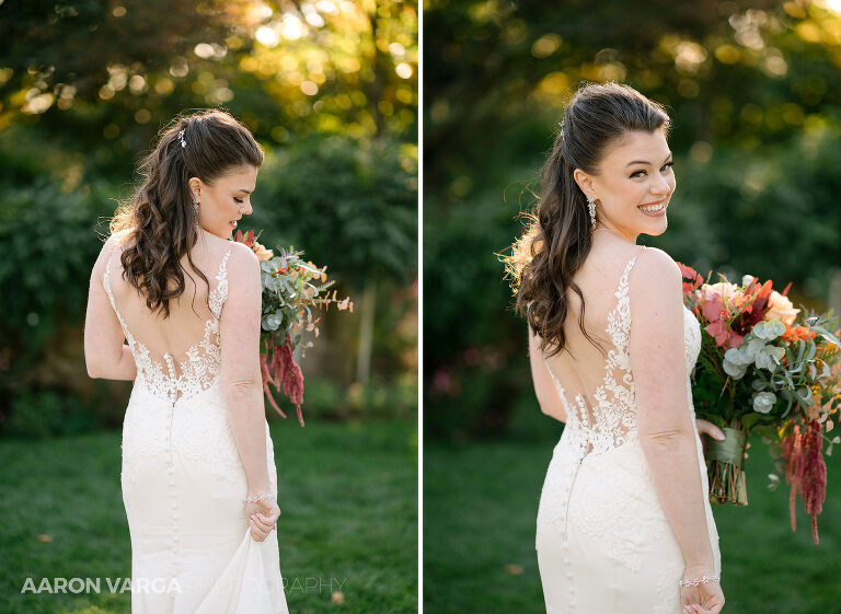 23 beautiful bride fall wedding(pp w768 h561) - Sarah + Alex | Phipps Conservatory Wedding Photos