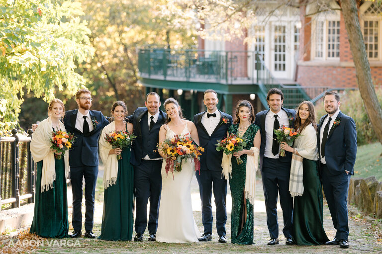 29 fall wedding at schenley park(pp w768 h511) - Sarah + Alex | Phipps Conservatory Wedding Photos
