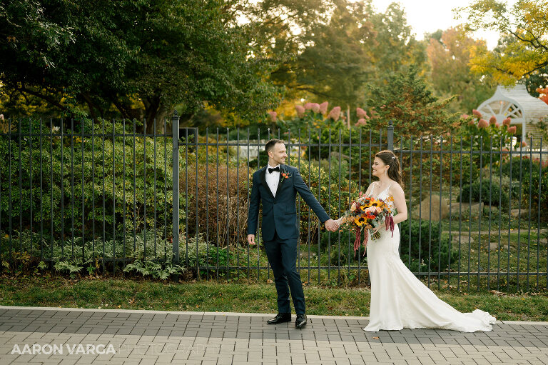 35 phipps conservatory garden fall(pp w768 h511) - Sarah + Alex | Phipps Conservatory Wedding Photos