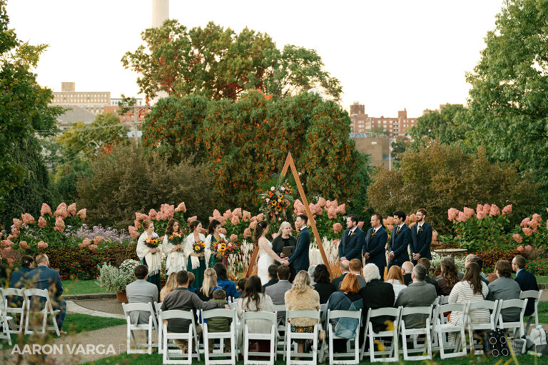 47 phipps conservatory outdoor ceremony(pp w768 h511) - Sarah + Alex | Phipps Conservatory Wedding Photos