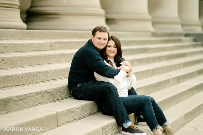 10 mellon institute pillars engagement(pp w768 h511) - Katie + Shane | Pitt University and Pennsylvanian Engagement Photos