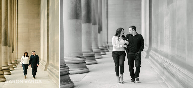 14 fall engagement session at mellon institute(pp w768 h351) - Katie + Shane | Pitt University and Pennsylvanian Engagement Photos