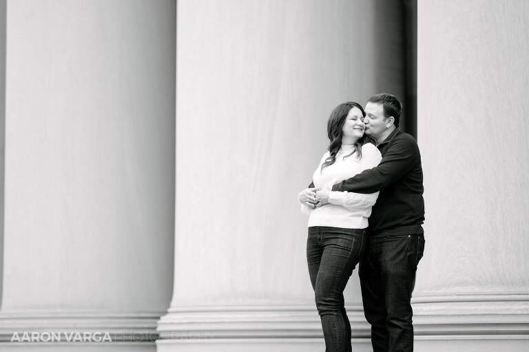 16 fall engagement session mellon pillars(pp w768 h511) - Katie + Shane | Pitt University and Pennsylvanian Engagement Photos