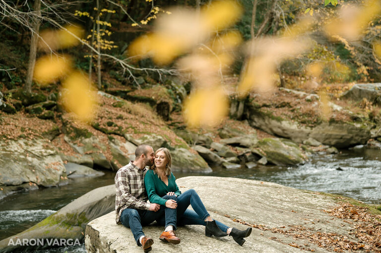 01 mcconnells mill engagement(pp w768 h511) - Kait + Connor | McConnells Mill State Park Engagement Photos