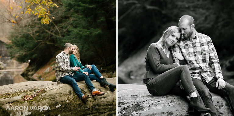05 fall engagement mcconnells mill(pp w768 h381) - Kait + Connor | McConnells Mill State Park Engagement Photos
