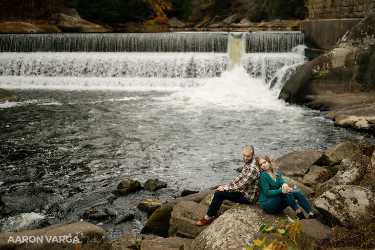 08 fall engagement photos at mcconnells mill(pp w768 h511) - Kait + Connor | McConnells Mill State Park Engagement Photos