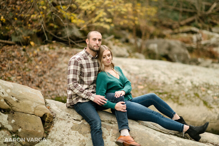 15 mcconnells mill rocks engagement(pp w768 h511) - Kait + Connor | McConnells Mill State Park Engagement Photos