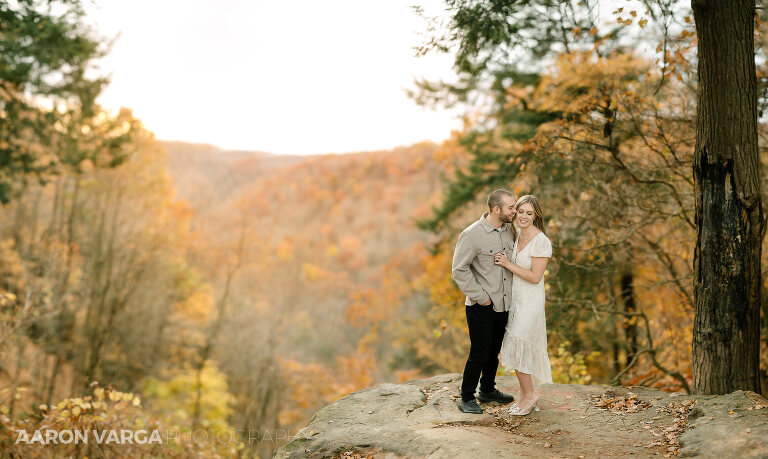 17 mcconnells mill cleland rock engagement(pp w768 h459) - Kait + Connor | McConnells Mill State Park Engagement Photos