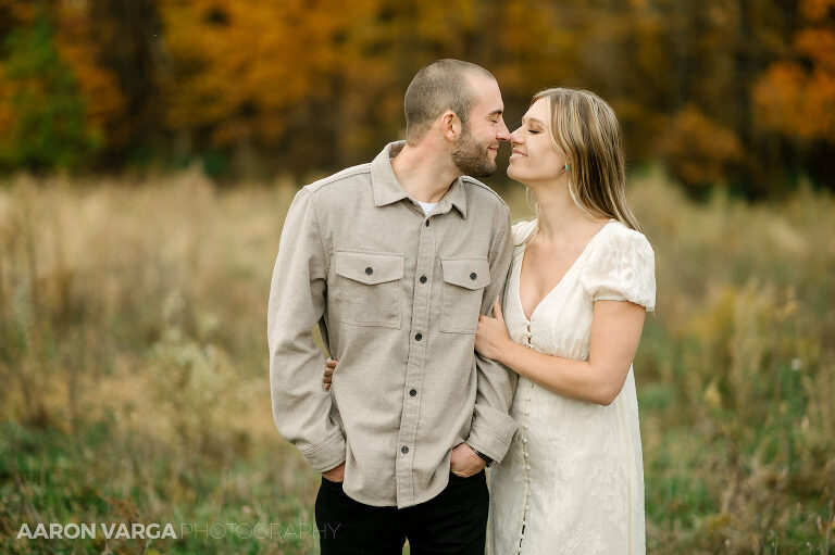 25 field sunset engagement photos(pp w768 h511) - Kait + Connor | McConnells Mill State Park Engagement Photos