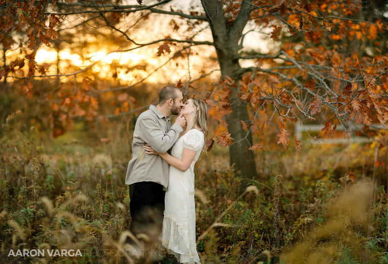 27 engagement photos in fall sunset(pp w768 h523) - Kait + Connor | McConnells Mill State Park Engagement Photos