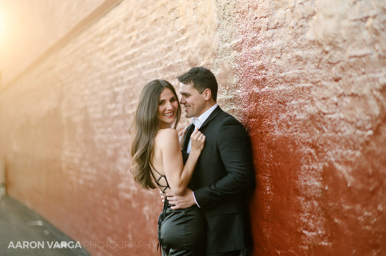 09 downtown pittsburgh sunset engagement(pp w768 h510) - Meredith + LJ | Downtown Pittsburgh and North Shore Engagement Photos