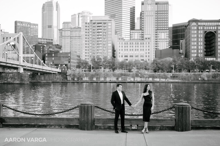 19 north shore pittsburgh engagement(pp w768 h511) - Meredith + LJ | Downtown Pittsburgh and North Shore Engagement Photos