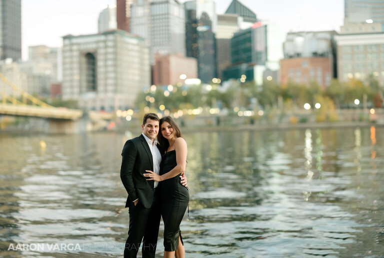 27 classy engagement north shore pittsburgh(pp w768 h517) - Meredith + LJ | Downtown Pittsburgh and North Shore Engagement Photos