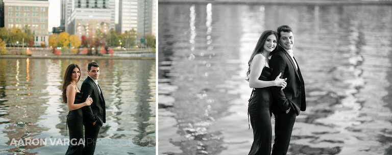 32 pittsburgh city rivers engagement(pp w768 h304) - Meredith + LJ | Downtown Pittsburgh and North Shore Engagement Photos
