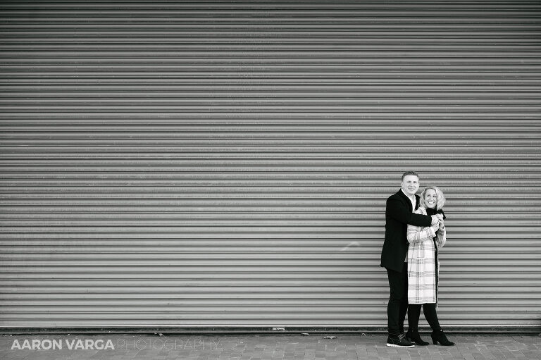 12 engagement photos garage downtown pittsburgh(pp w768 h511) - Kassandra + Nate | Cocktail Bar and North Shore Engagement Photos
