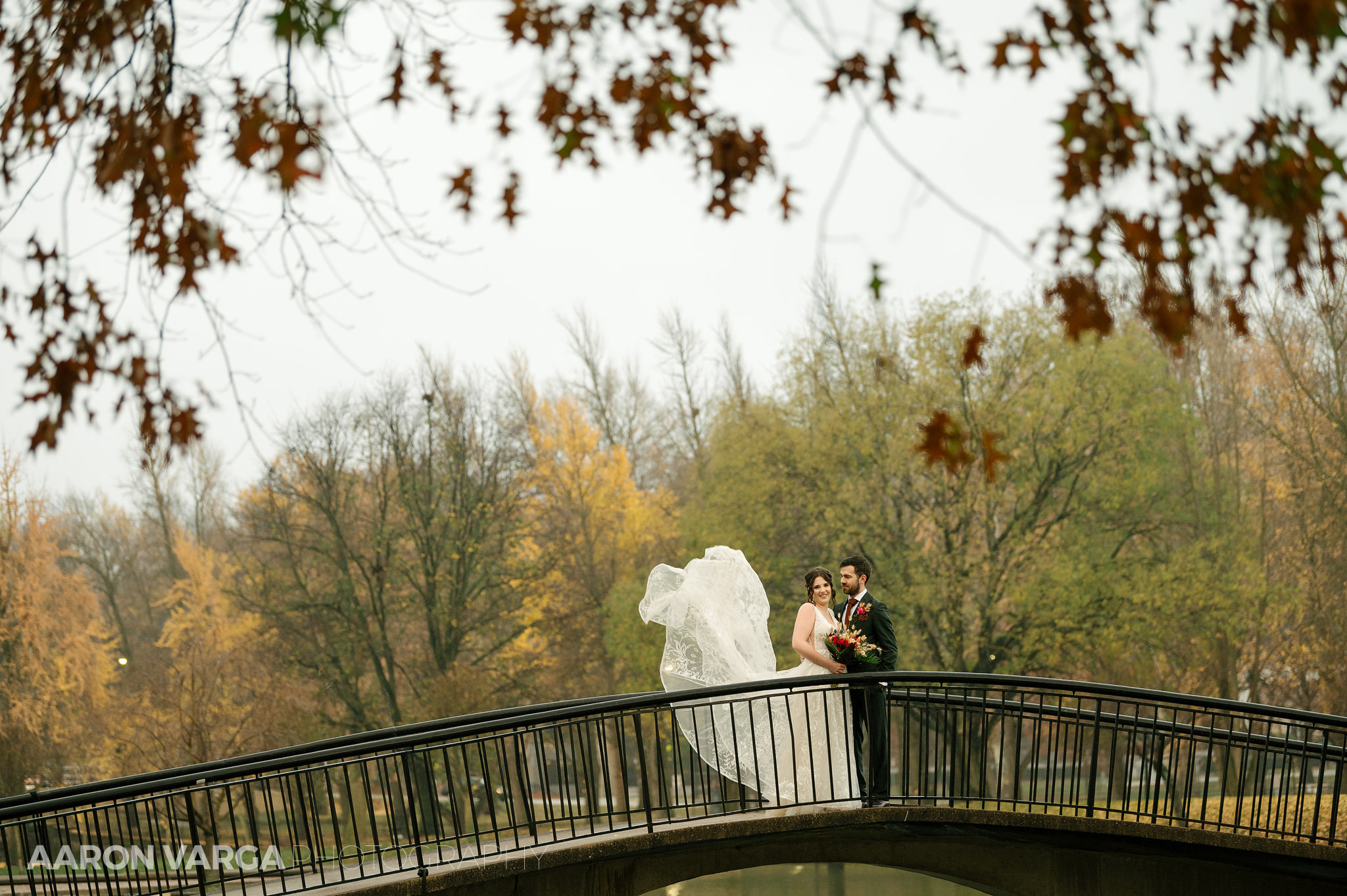 27 allegheny commons park bridge - Anna + Josh | National Aviary Wedding Photos