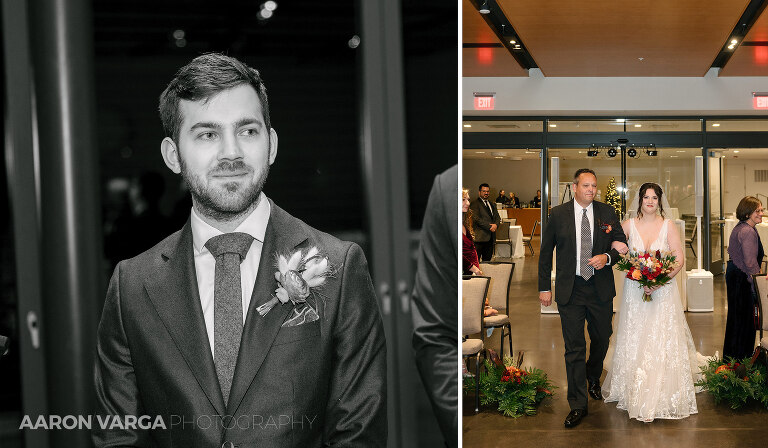 35 national aviary wedding ceremony(pp w768 h448) - Anna + Josh | National Aviary Wedding Photos