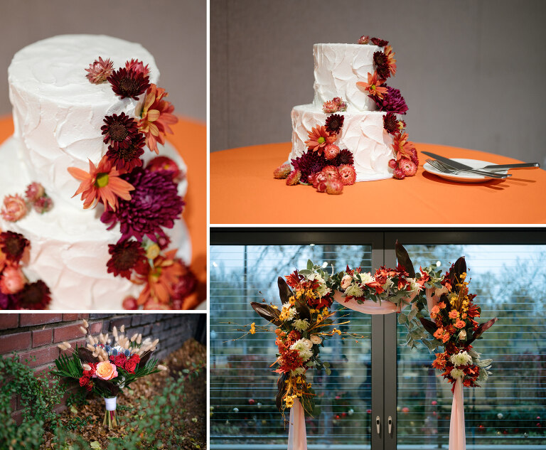 42 national aviary wedding reception detail photos(pp w768 h633) - Anna + Josh | National Aviary Wedding Photos