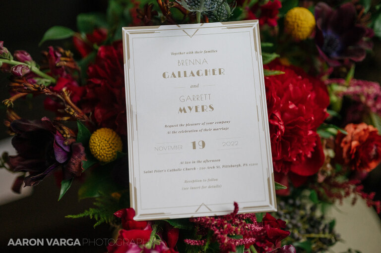 07 hotel monaco wedding invitations 1(pp w768 h511) - Brenna + Garrett | Energy Innovation Center Wedding Photos