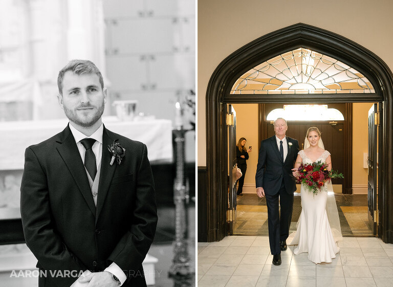 09 st peters catholic church wedding 1(pp w768 h561) - Brenna + Garrett | Energy Innovation Center Wedding Photos