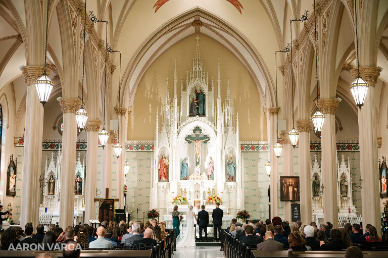 10 wedding at st peters catholic church 1(pp w768 h511) - Brenna + Garrett | Energy Innovation Center Wedding Photos