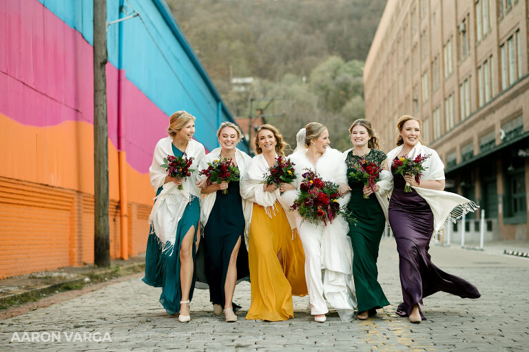 22 highline southside bridesmaids 1(pp w768 h511) - Brenna + Garrett | Energy Innovation Center Wedding Photos