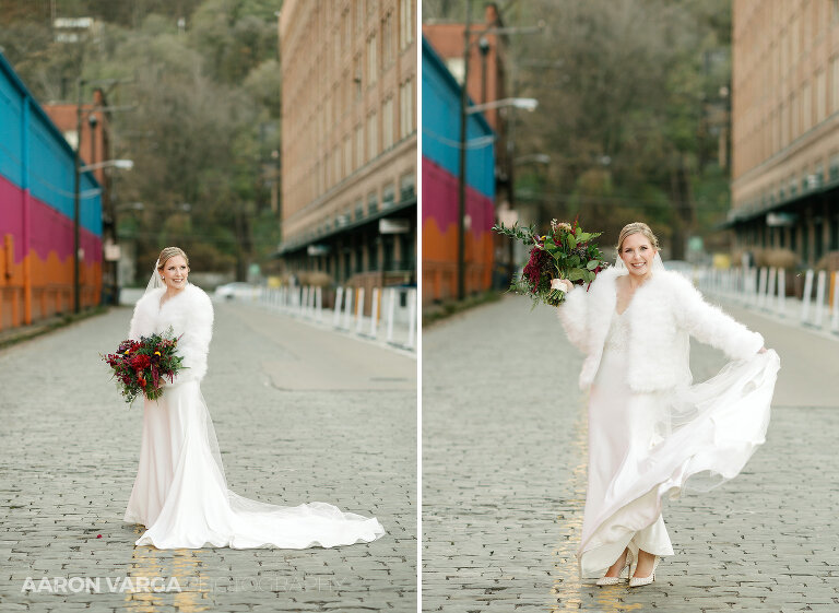 24 bride twirling dress 1(pp w768 h561) - Brenna + Garrett | Energy Innovation Center Wedding Photos