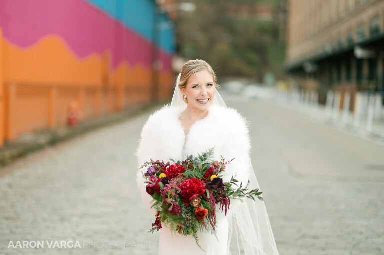 25 happy bride wedding day 1(pp w768 h511) - Brenna + Garrett | Energy Innovation Center Wedding Photos