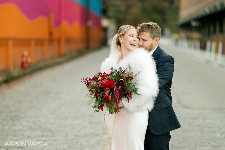 32 winter wedding photos pittsburgh 1(pp w768 h511) - Brenna + Garrett | Energy Innovation Center Wedding Photos
