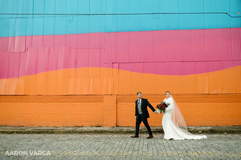 34 colorful wedding photos pittsburgh 1(pp w768 h511) - Brenna + Garrett | Energy Innovation Center Wedding Photos