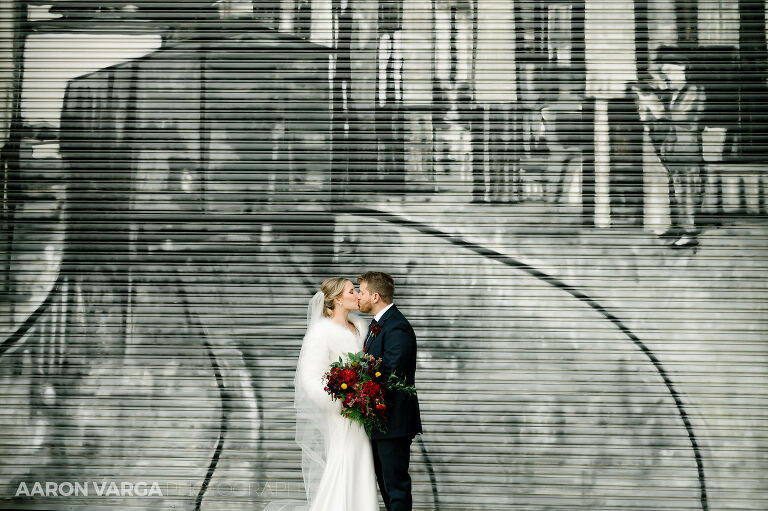 37 graffiti wedding photos 1(pp w768 h511) - Brenna + Garrett | Energy Innovation Center Wedding Photos