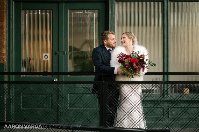 46 wedding terminal highline 1(pp w768 h511) - Brenna + Garrett | Energy Innovation Center Wedding Photos
