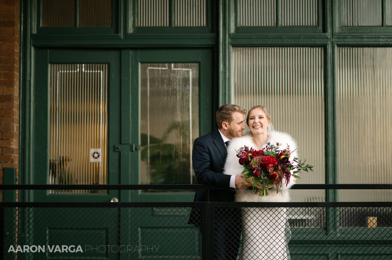 48 winter wedding cold 1(pp w768 h511) - Brenna + Garrett | Energy Innovation Center Wedding Photos