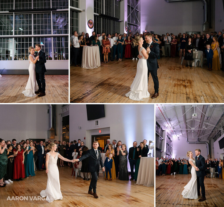 64 wedding first dance energy innovation center(pp w768 h708) - Brenna + Garrett | Energy Innovation Center Wedding Photos
