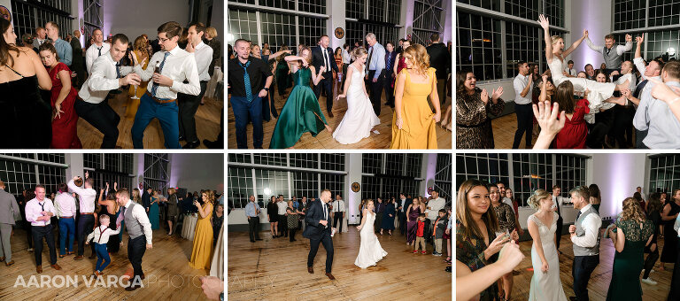 65 energy innovation center wedding reception dancing(pp w768 h340) - Brenna + Garrett | Energy Innovation Center Wedding Photos