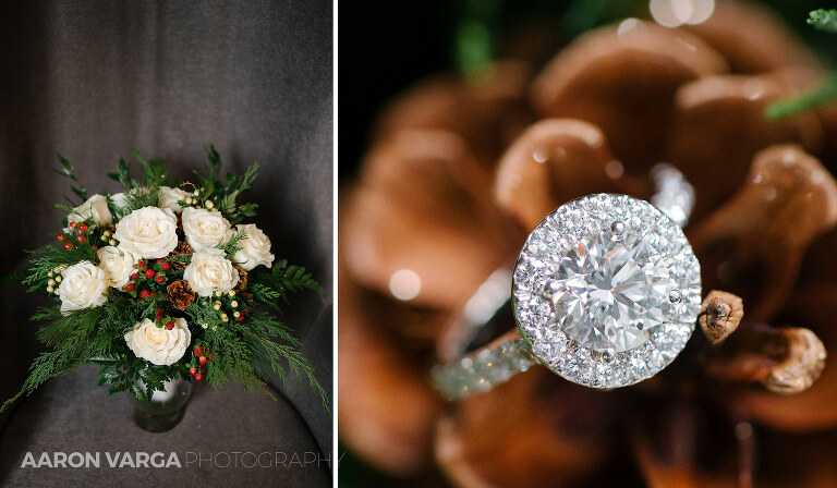 02 winter wedding details renaissance hotel pittsburgh(pp w768 h448) - Ashley + Jordan | Renaissance Pittsburgh Hotel Wedding Photos