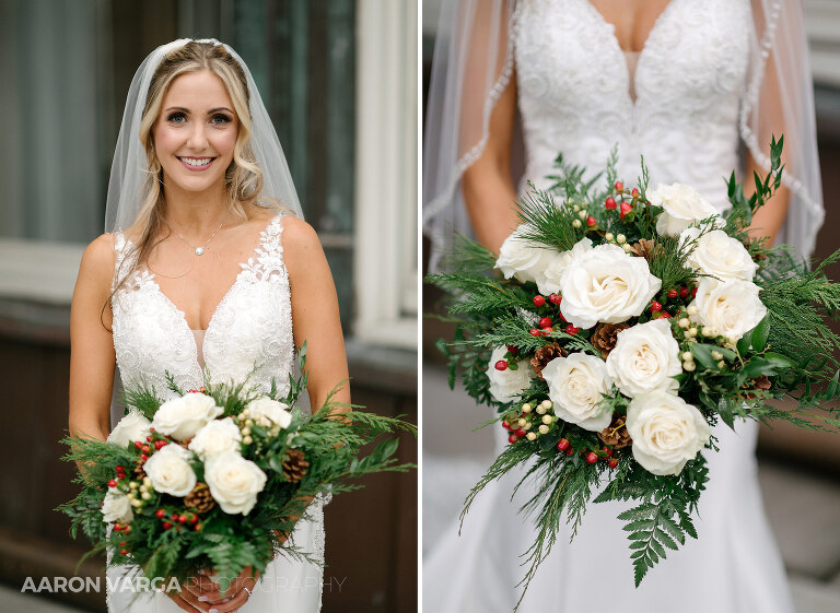 15 winter wedding flowers(pp w768 h561) - Ashley + Jordan | Renaissance Pittsburgh Hotel Wedding Photos