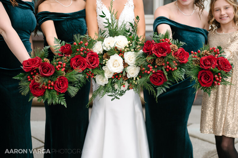 18 winter wedding florals(pp w768 h511) - Ashley + Jordan | Renaissance Pittsburgh Hotel Wedding Photos