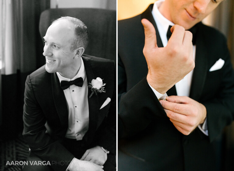 19 groom getting ready(pp w768 h561) - Ashley + Jordan | Renaissance Pittsburgh Hotel Wedding Photos