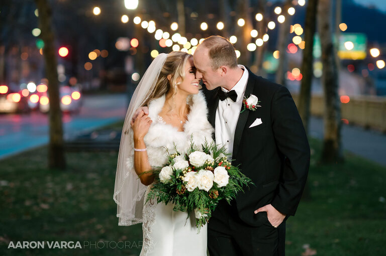 31 cute winter wedding photos(pp w768 h510) - Ashley + Jordan | Renaissance Pittsburgh Hotel Wedding Photos