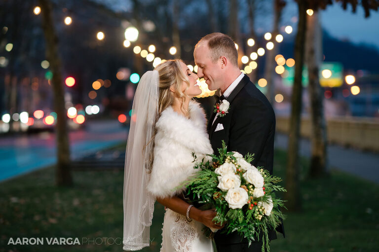 34 christmas lights wedding(pp w768 h511) - Ashley + Jordan | Renaissance Pittsburgh Hotel Wedding Photos