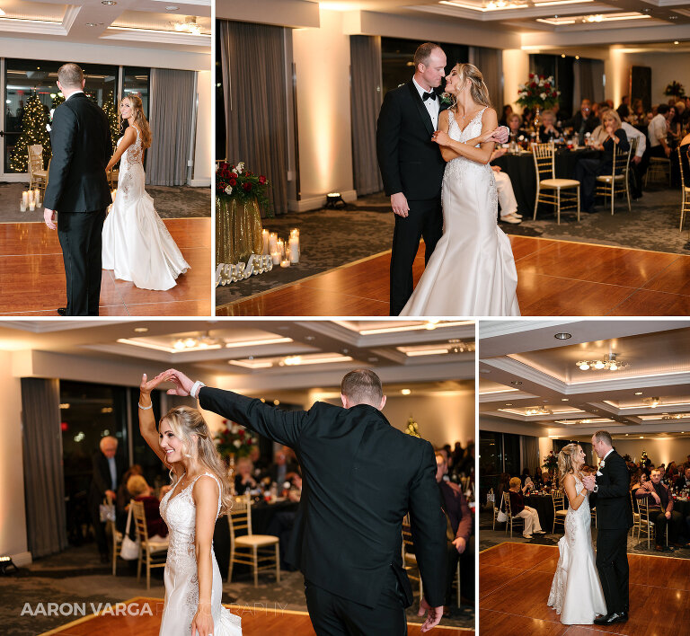 53 christmas wedding reception dance(pp w768 h708) - Ashley + Jordan | Renaissance Pittsburgh Hotel Wedding Photos