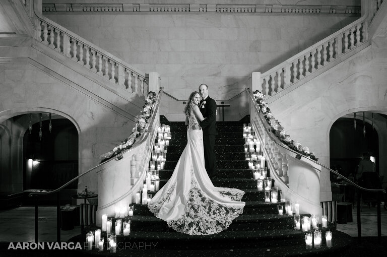 61 renaissance hotel nighttime photos(pp w768 h510) - Ashley + Jordan | Renaissance Pittsburgh Hotel Wedding Photos