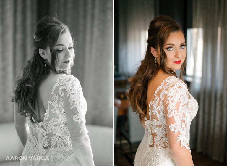 10 industrialist hotel pittsburgh bridal portrait(pp w768 h561) - Julia + Ryan | PPG Wintergarden Wedding Photos