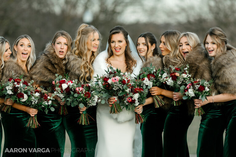 25 winter wedding bridesmaid dresses(pp w768 h511) - Julia + Ryan | PPG Wintergarden Wedding Photos