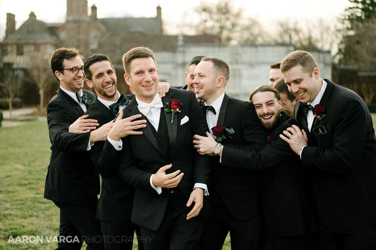 31 happy groom funny groomsmen(pp w768 h511) - Julia + Ryan | PPG Wintergarden Wedding Photos